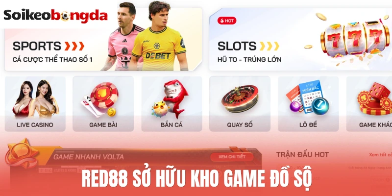 Red88 sở hữu kho game đồ sộ