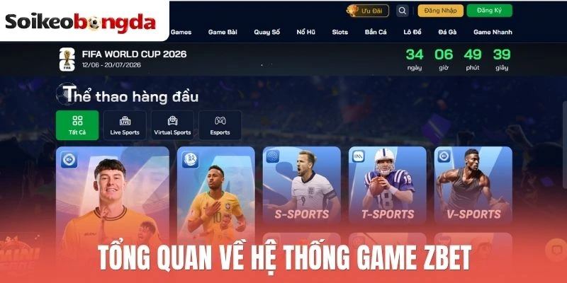 Tổng quan về hệ thống game Zbet