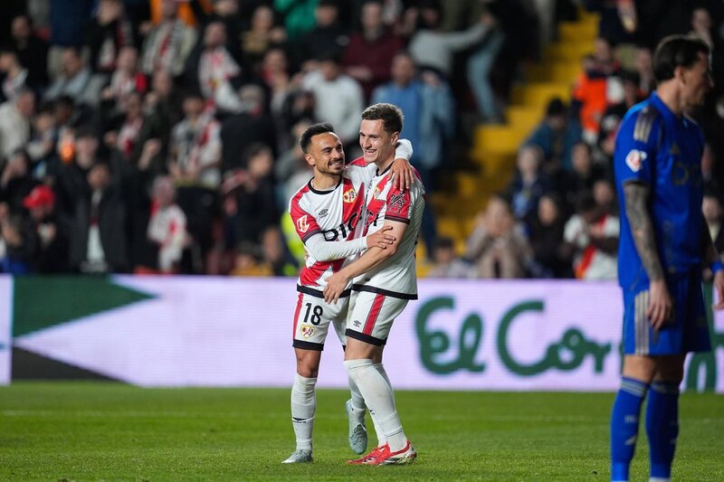Ngôi sao của trận Rayo Vallecano vs Real Oviedo