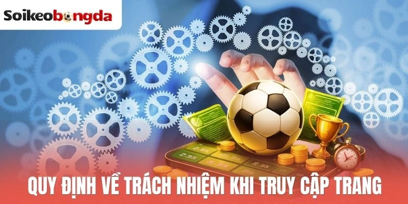 Quy định về trách nhiệm khi truy cập trang