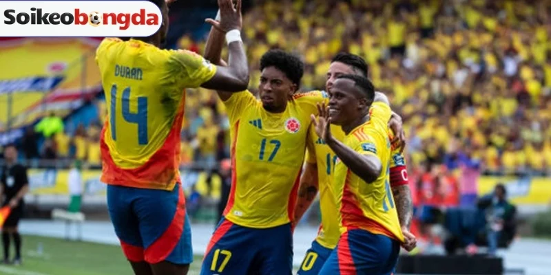 Đội hình thi đấu dự kiến của Uzbekistan và Colombia