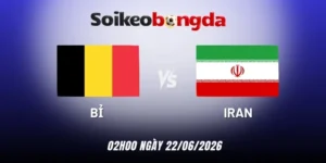 soi kèo bóng đá Bỉ vs Iran - Bảng G World Cup 02h00 22/06/2026
