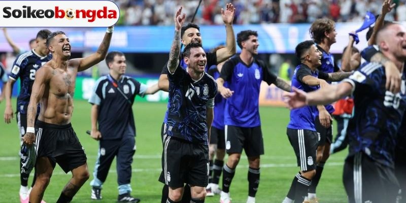 Argentina thể hiện bản lĩnh của ngôi vương World Cup