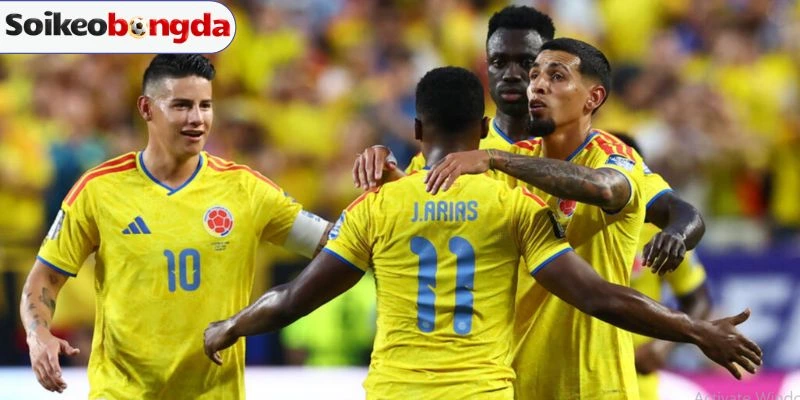 Colombia Vào Vòng 1/8, Mơ Hạ Bệ Nhà Vô Địch Argentina 2 Colombia sở hữu dàn chân sút tài năng
