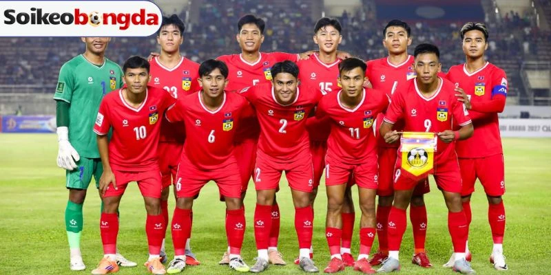 Đội bóng Lào quyết tâm gặt hái nhiều thành tích lớn