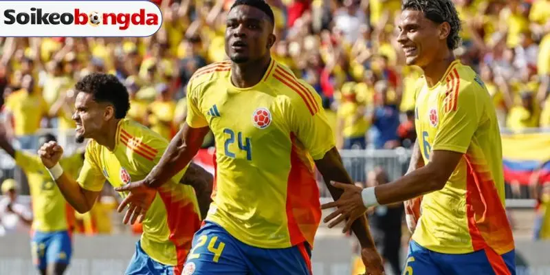 Đội hình Colombia đang có phong độ cao 