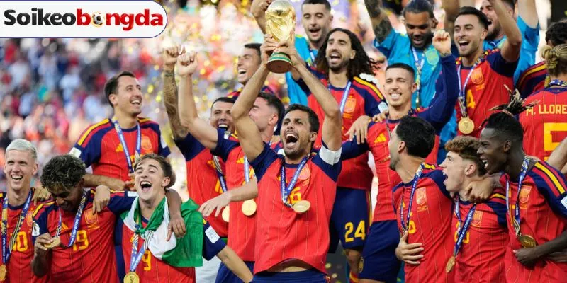 Tây Ban Nha chính thức giành cúp vàng World Cup lần thứ 2